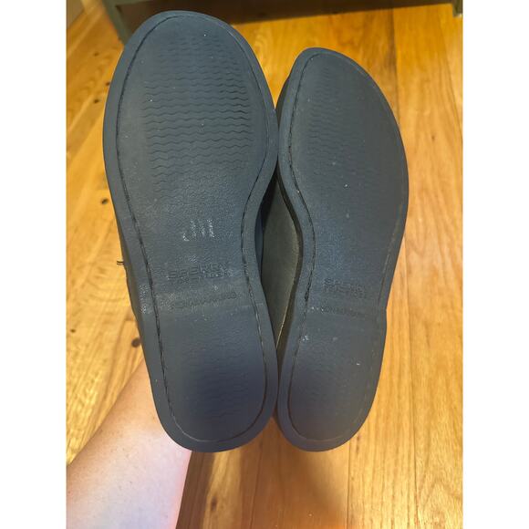 Sperry Gold Cup Boat Shoes Navy Leather Mens Sz 9.5 Authentic main image 5